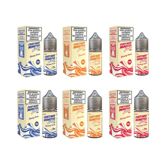 Custard Monster Swirl Edition Salt 30mL