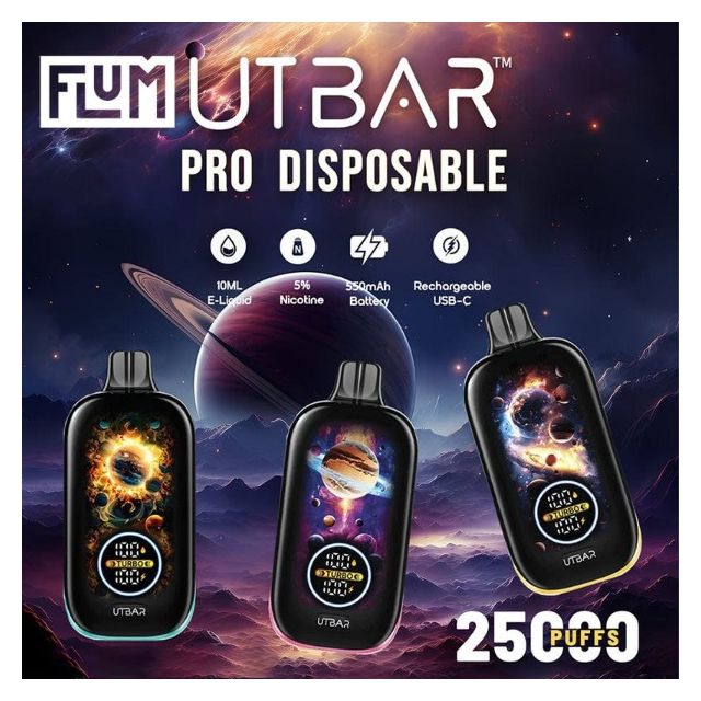 Flum UT Bar Pro 25,000 Puff Disposable