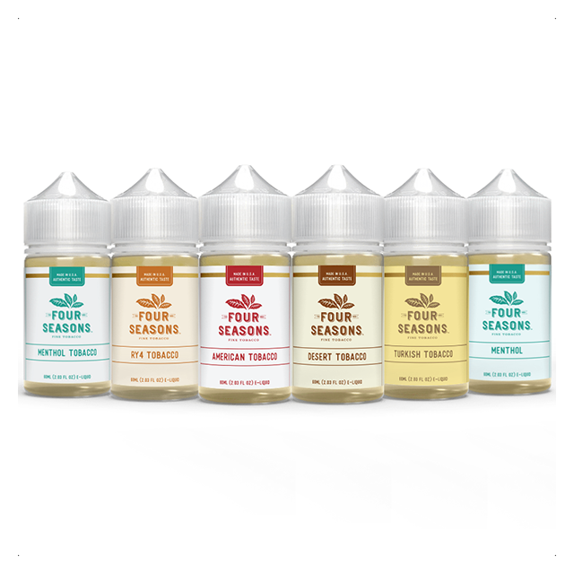 Four Seasons 60mL for wholesale and bulk pricing from Vape Wholesale USA