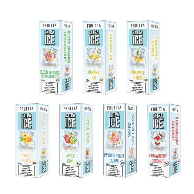 Fruitia Extra Ice Series E-Liquid 100mL