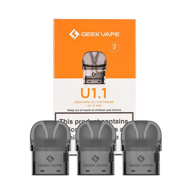GeekVape U Series Replacement Pods 1.1ohm 2ml 3-Pack wholesale