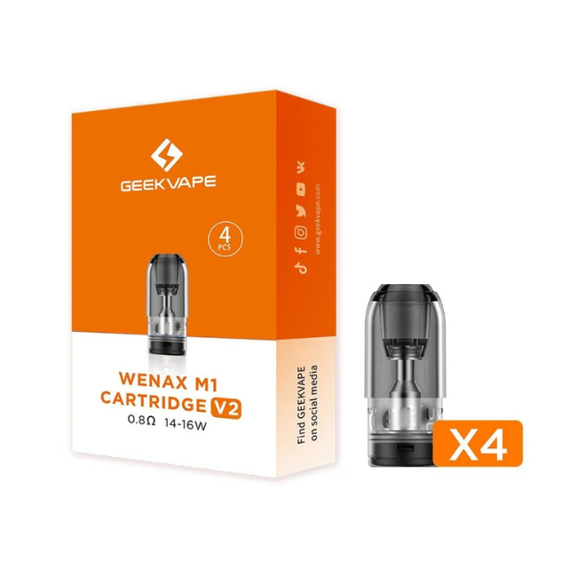 GeekVape Wenax M1 V2 Replacement Pod-4-Pack