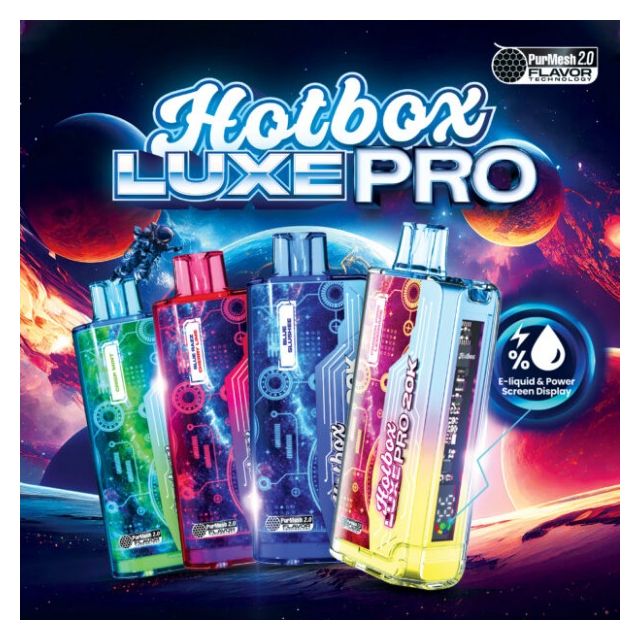 Hotbox Luxe Pro 20000 Puffs Disposable