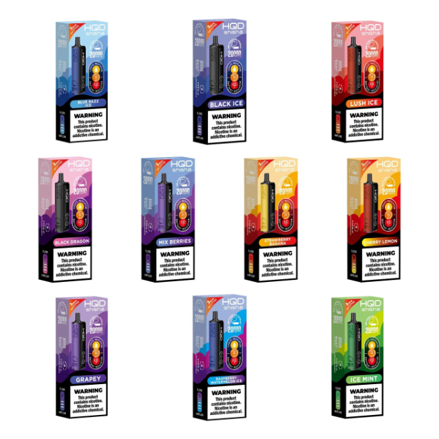Best Flavors HQD Shisha 20,000 Puff Disposable Vape 