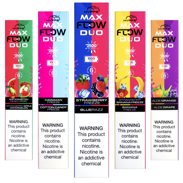 Hyppe Max Flow Duo Disposable 2500 Puffs Wholesale