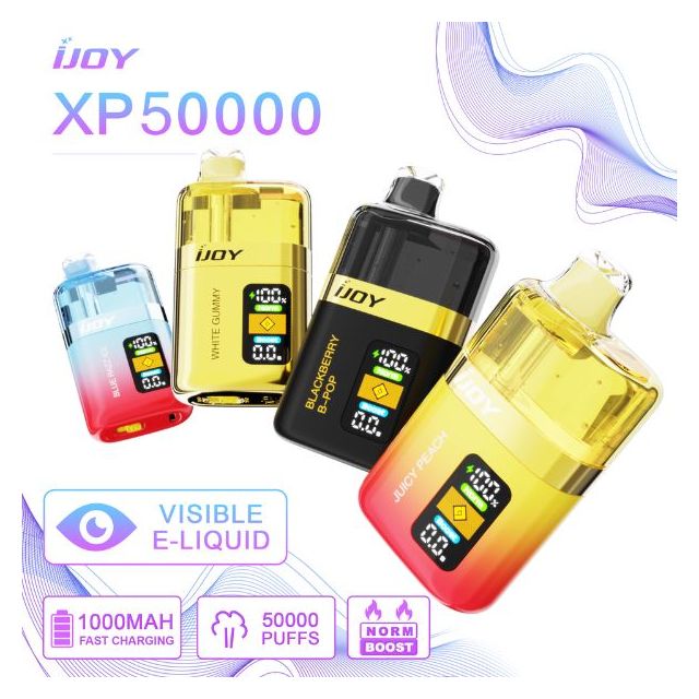 iJoy XP50K 50,000 Puffs Disposable Vape 5-Pack