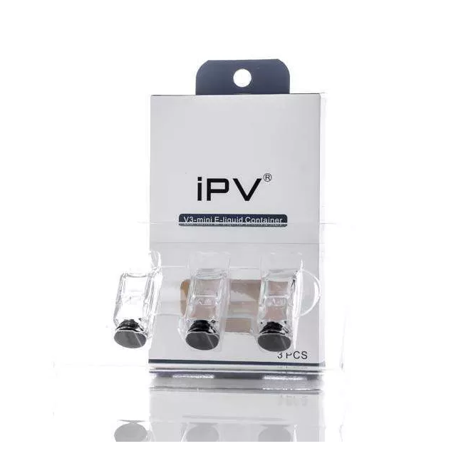 iPV V3 Mini E-Liquid Container 3-Pack - Vape Wholesale USA