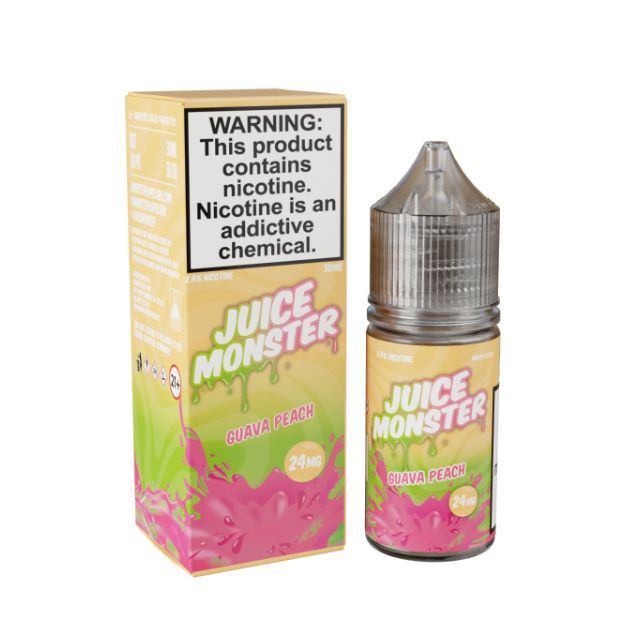 Juice Monster Salts 30mL Guava Peach