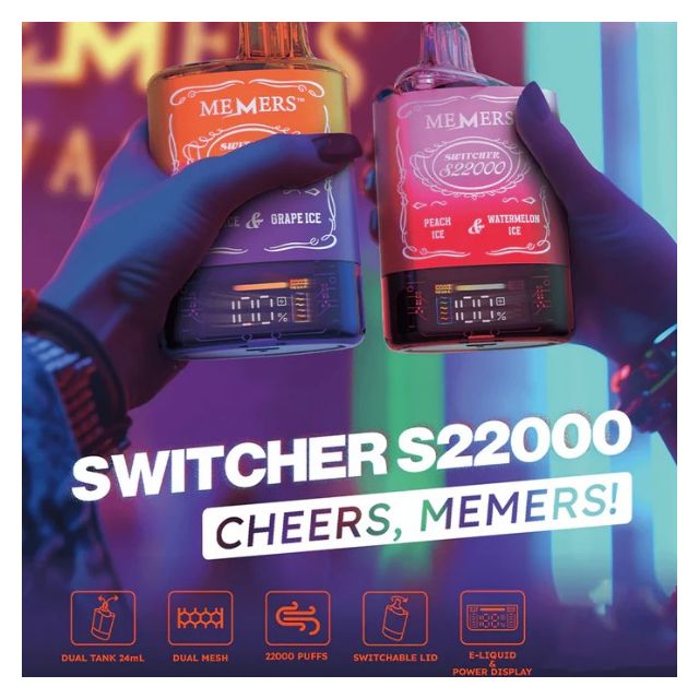 Memers Switcher S22000 Rechargeable Disposable