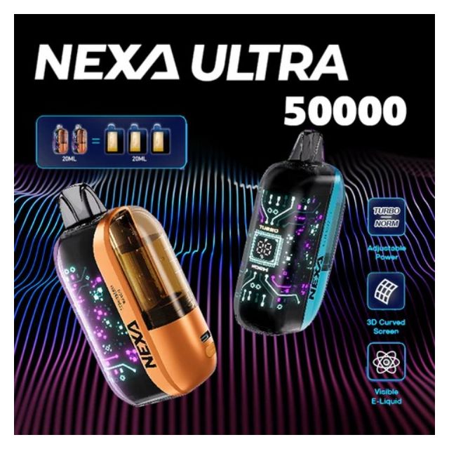 Nexa Ultra 50,000 Puffs Disposable