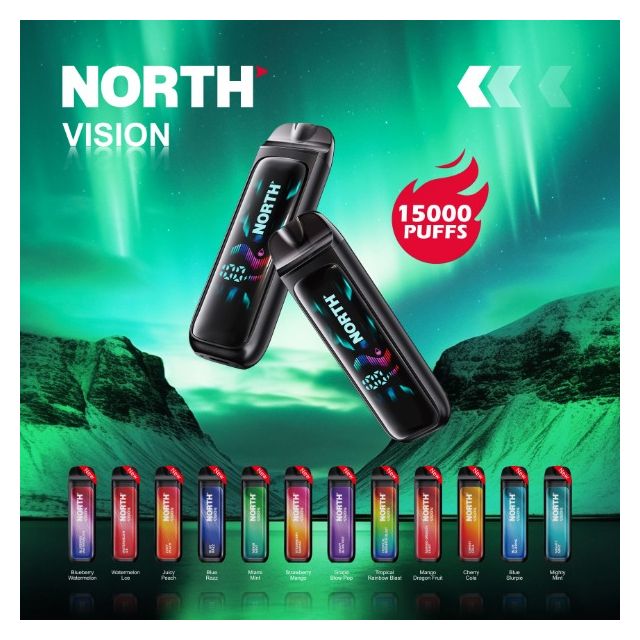 North Vision 15000 Puffs Rechargeable Disposable