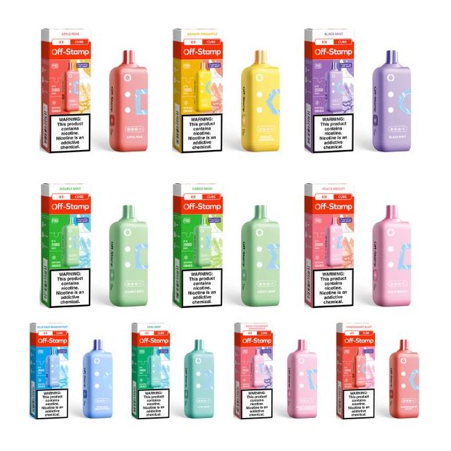 Off-Stamp X-CUBE Ice Cube 25,000 Puffs Flavor Pods - Vape Wholesale USA