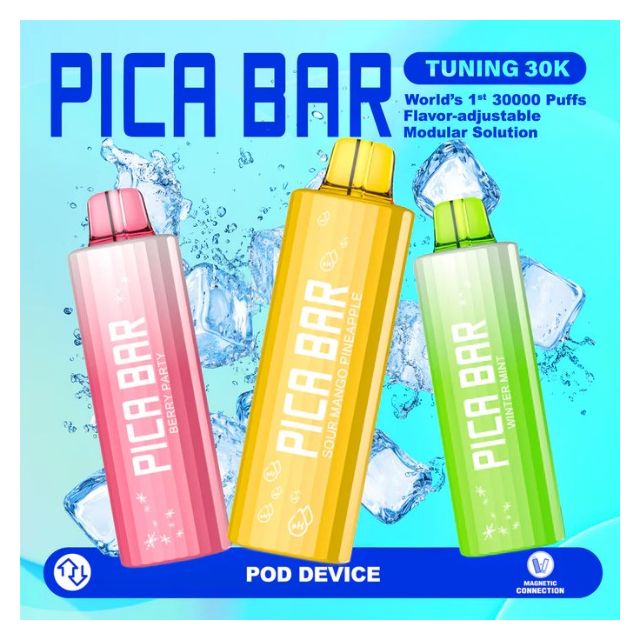 PICA BAR Tuning Adjustable Coolness 30,000 Puffs Disposable Pod