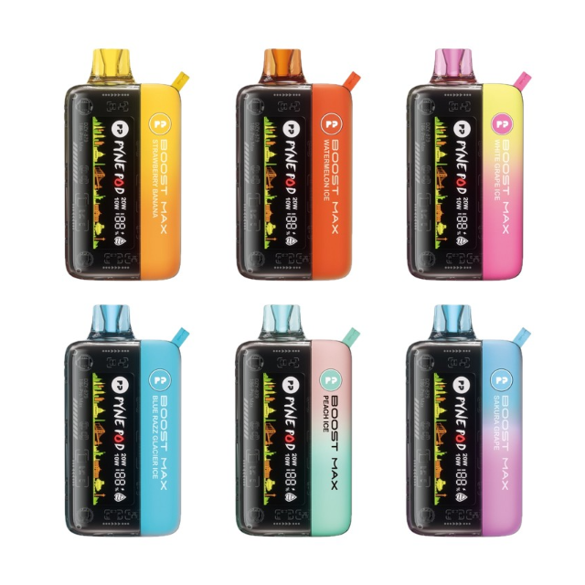 Best Flavors Pyne Pod Boost Pro Max 30,000 Puffs Disposable