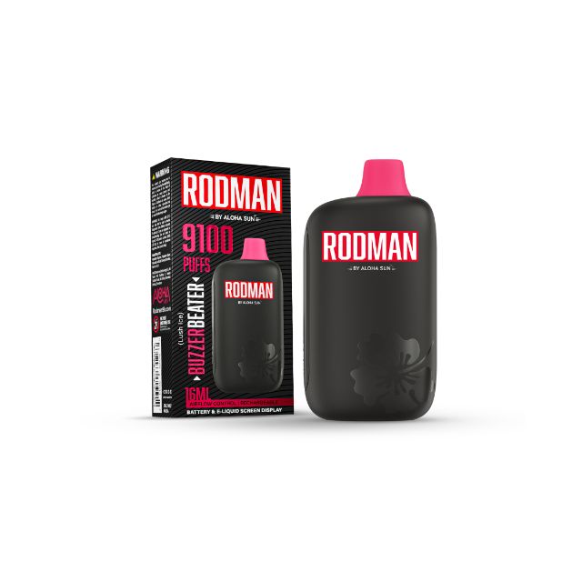 Rodman 20000 Puffs Disposable Buzzer Beater
