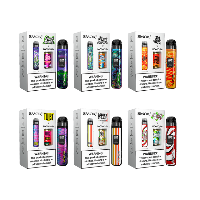 SMOK Novo Pro Pod Device + Daddy's Vapor 10mL Bundle - Vape Wholesale USA