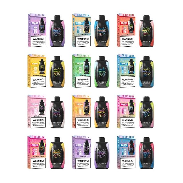 Truly Bar Trulyslim 20000 Puffs Disposable