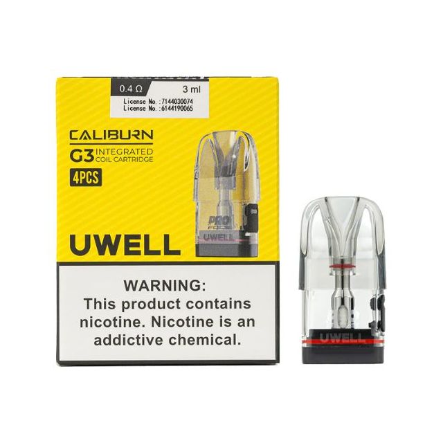 Uwell Caliburn G3 Integrated Coil Pod 4-Pack - Wholesale