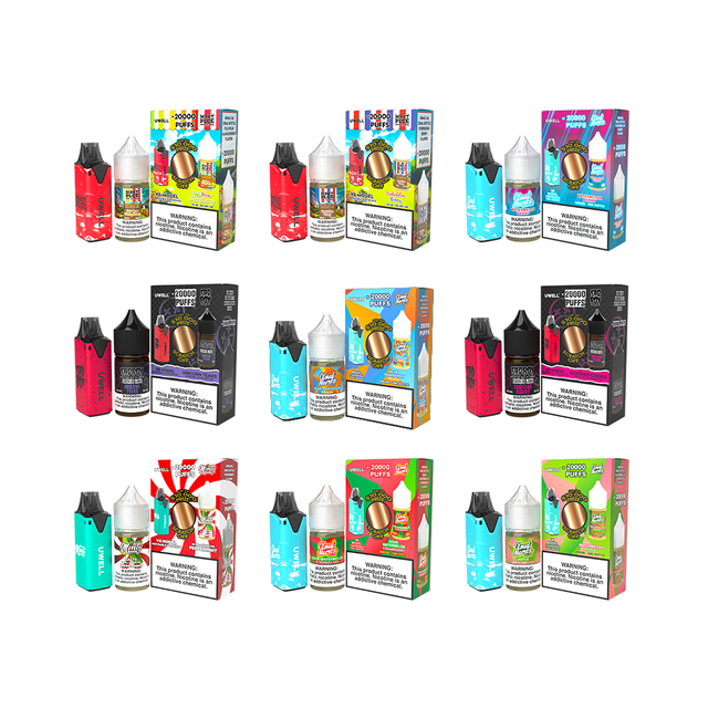 Best Deal Uwell V6 Pod Kit + Mints Salt 30mL Bundle