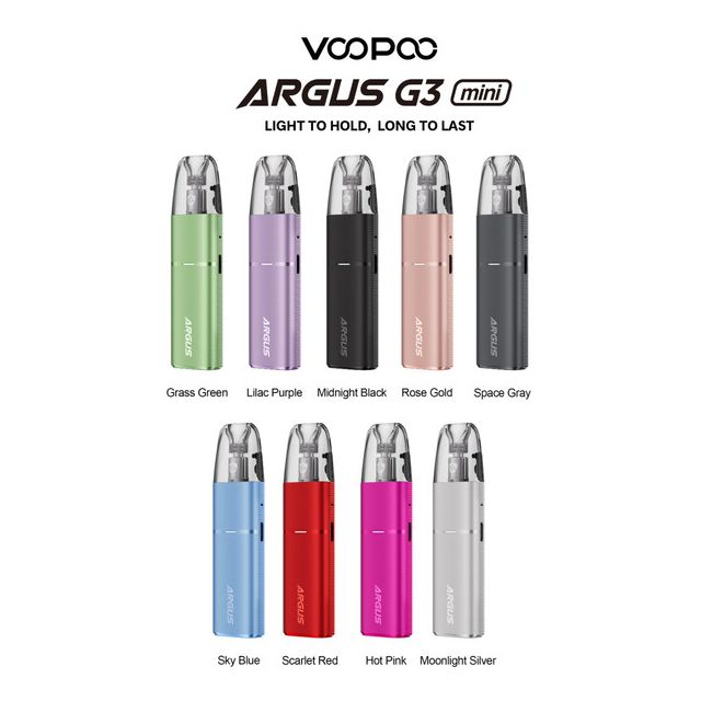 VooPoo Argus G3 Mini Pod System Kit - Vape Wholesale