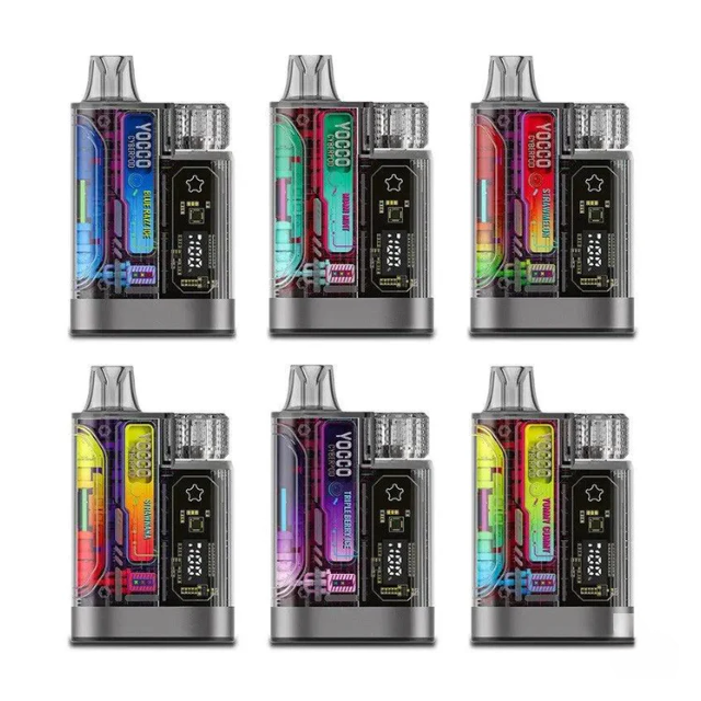Yocco CyberPod 12K Disposable Vape - Vape Wholesale USA