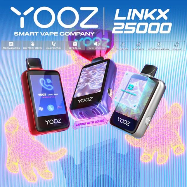 YOOZ Linkx 25,000 Puffs Smart Disposable