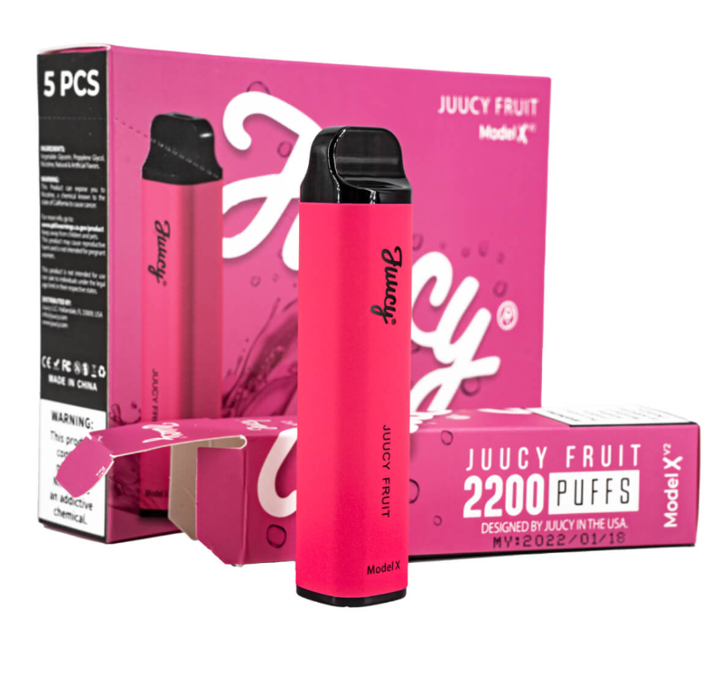 JUUCY Model X V2 2200 Puff Single Disposable - Vape Wholesale USA - $0