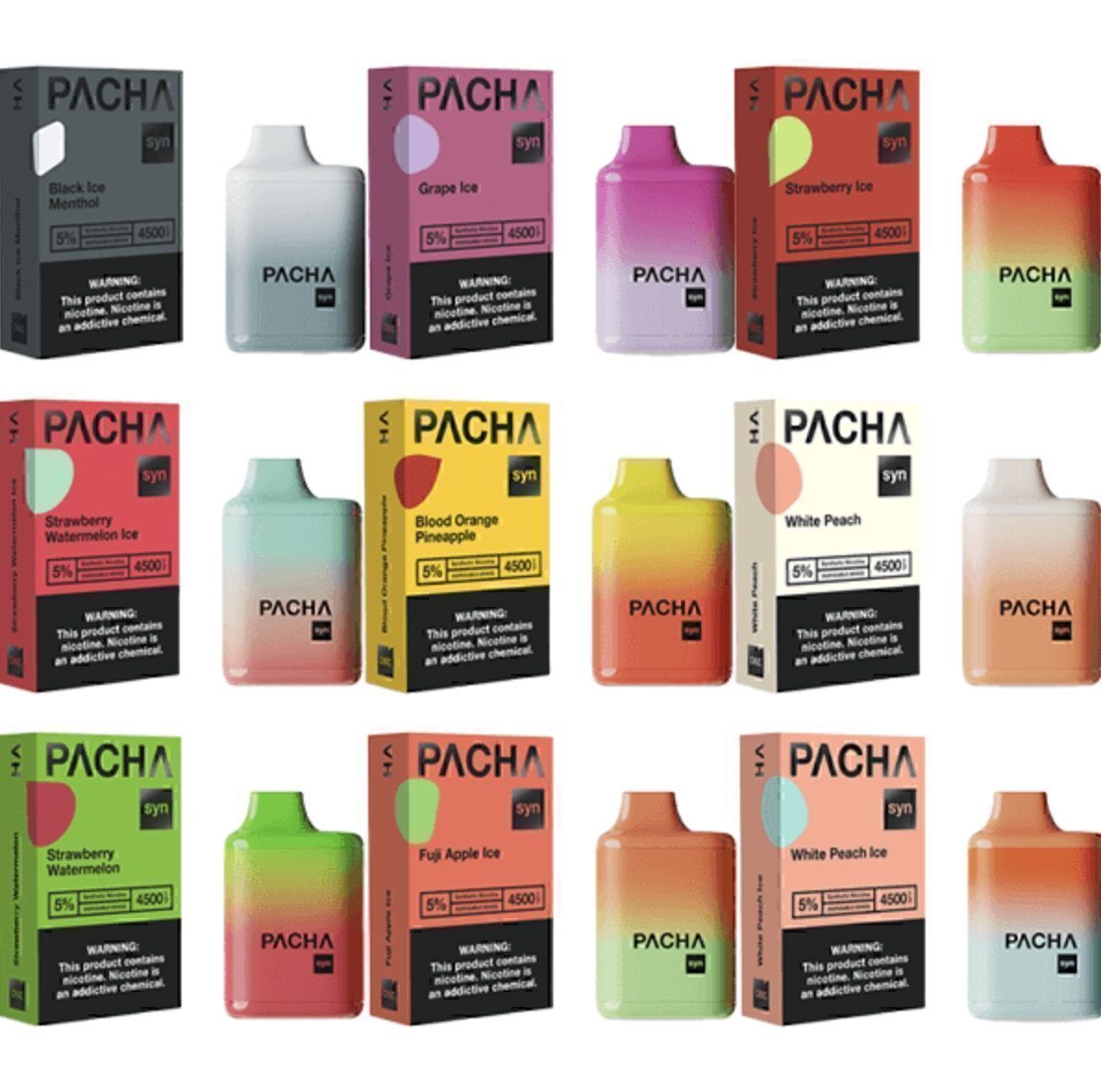 Pachamama Syn 4500 Puffs Single Disposable - Vape Wholesale USA - $0