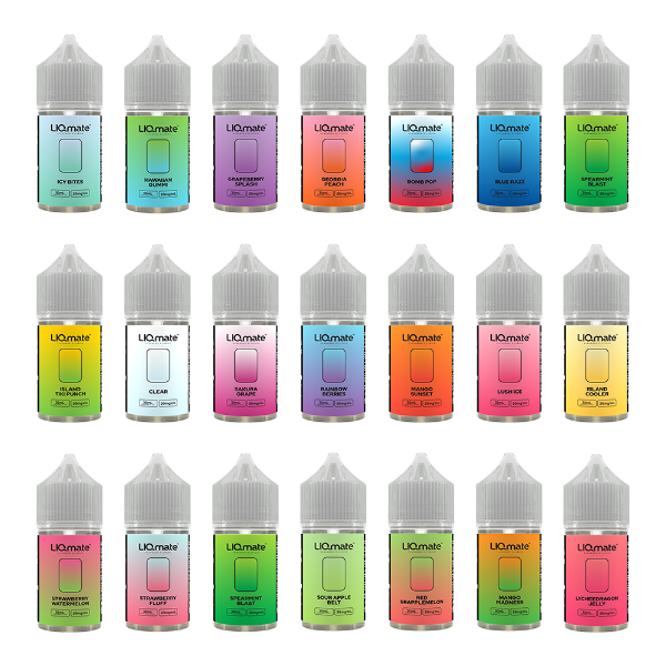 7DAZE LIQMATE SALT SERIES 30ML E-LIQUID - Vape Wholesale USA - $8.99