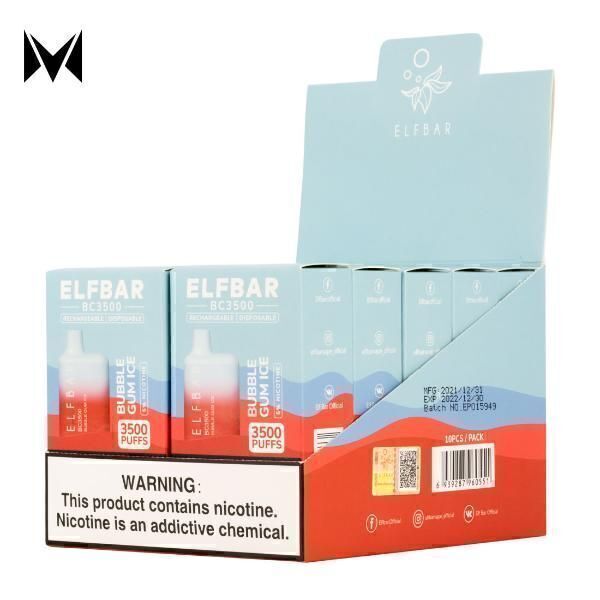 Elf Bar BC3500 Disposable 10-Pack - Vape Wholesale USA - $0