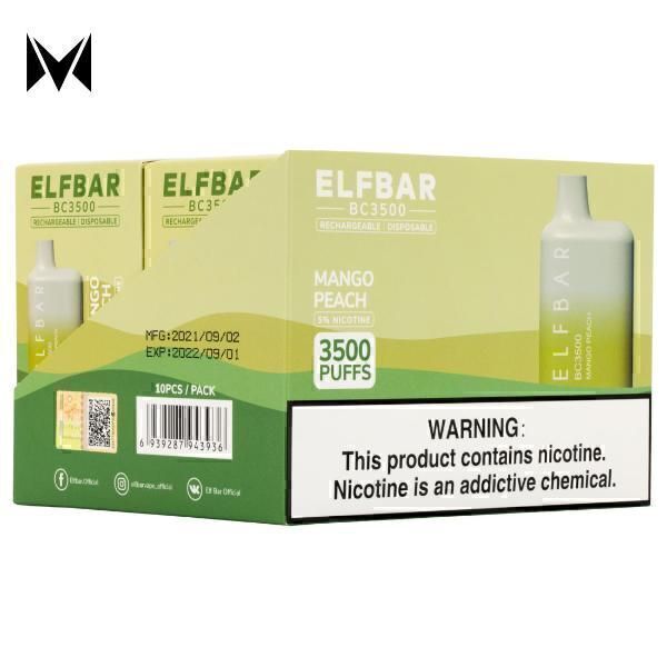 Elf Bar BC3500 Disposable 10-Pack - Vape Wholesale USA - $0