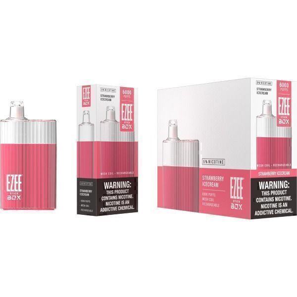 Ezee Stick Box 6000 Puffs Disposable
