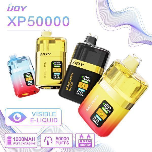 IJOY XP50K 50,000 PUFFS DISPOSABLE VAPE 5-PACK - $75