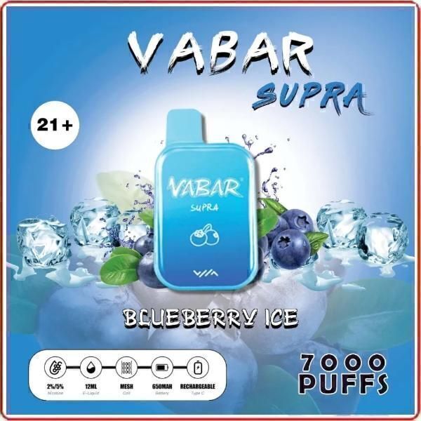 Vabar Supra 7000 Puffs Disposable 10-Pack - Vape Wholesale USA - $0