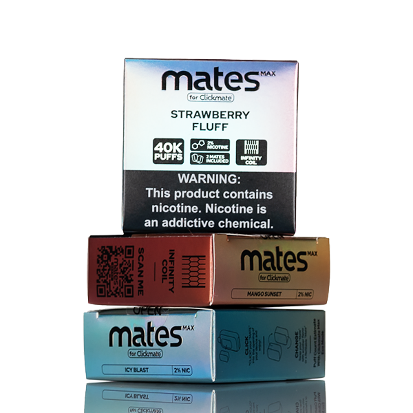 7Daze Clickmate Mates Max Recharge 2% Nic