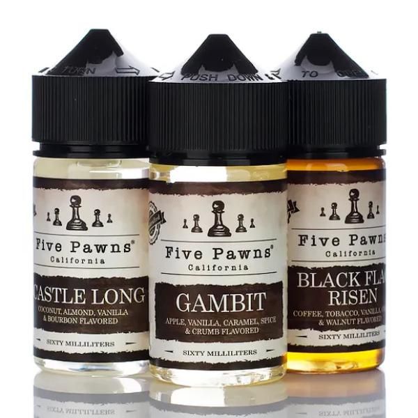 Five Pawns E-Liquid No Nicotine Vape Juice