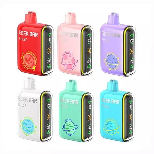 Geek Bar Pulse 15,000 Puffs Disposable Sour Edition Best Flavors