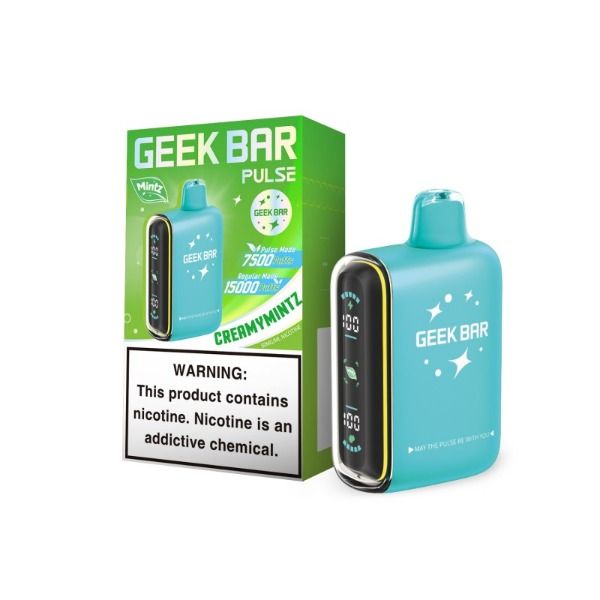 Geek Bar Pulse Mintz Edition 15,000 Puffs - Creamymintz