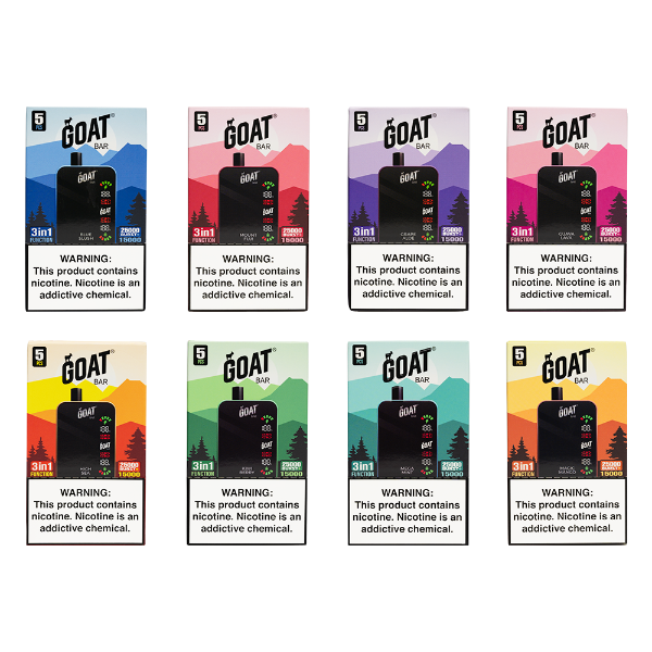 Goat Bar 25,000 Puffs Disposable