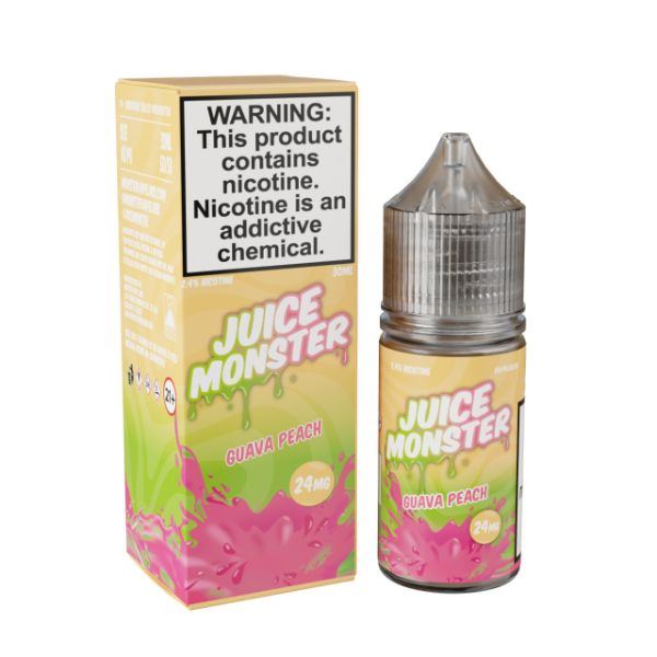 Juice Monster Salts 30mL Guava Peach