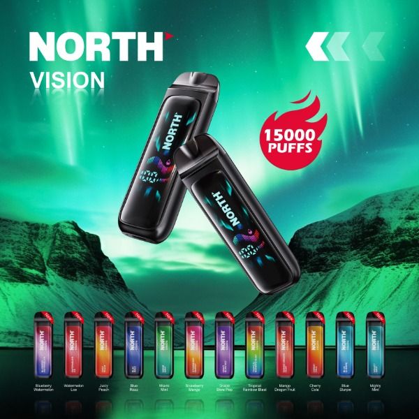 North Vision 15000 Puffs Rechargeable Disposable