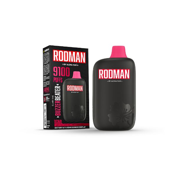 Rodman 9100 Puffs Disposable Buzzer Beater