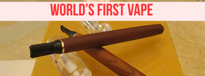 So Who Invented the First Vape?